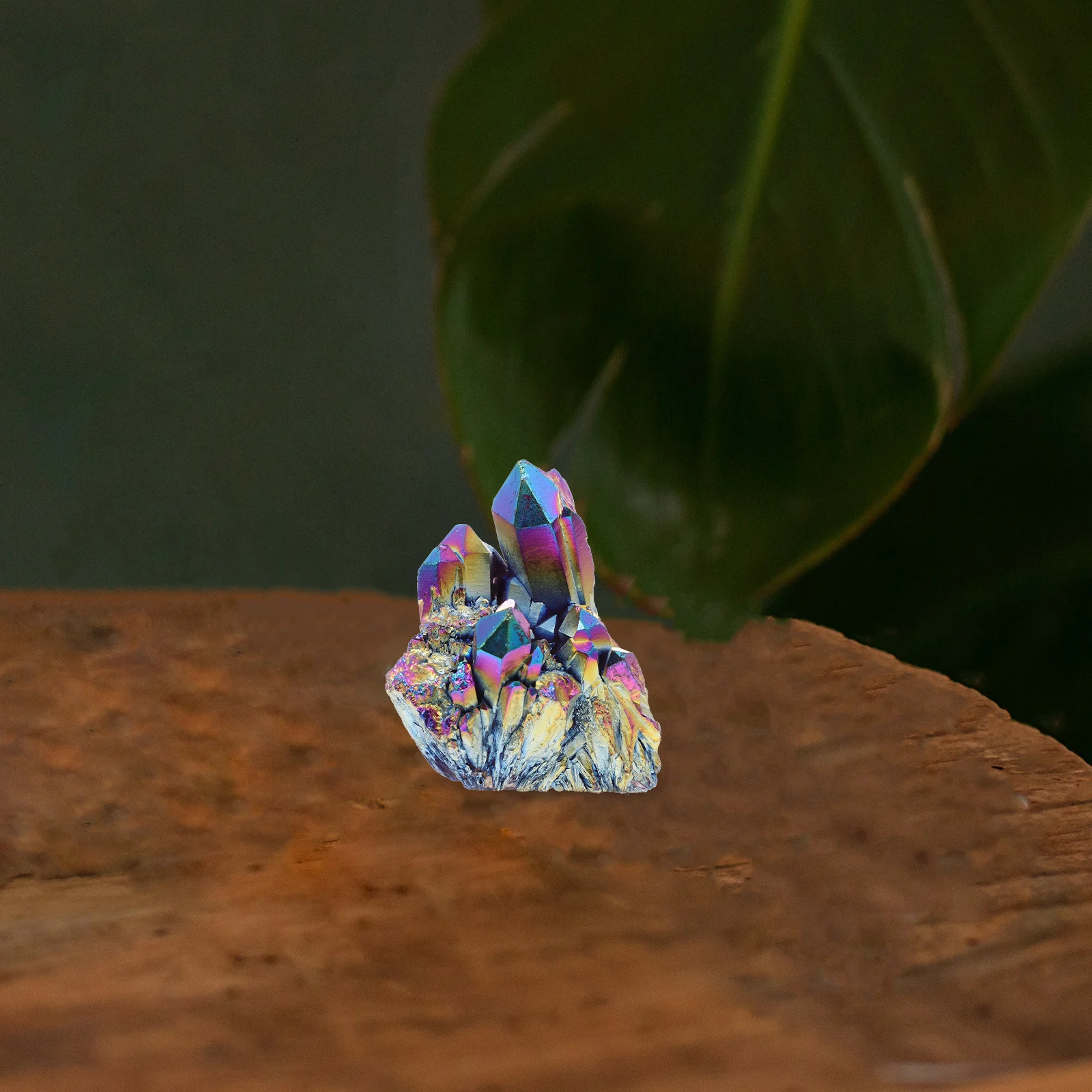 

Rainbow Crystal Decor Irregular Gemstone Adornment Feng Shui nament Desktop Adornment Home Decor Gift Bedroom Tabletop