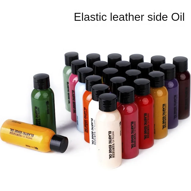 Matte Elastic Leather Edge Oil 30ml Leather Bag Handle Repair Coloring Tool Handmade Leather Goods Leather Edge Sealing Solution