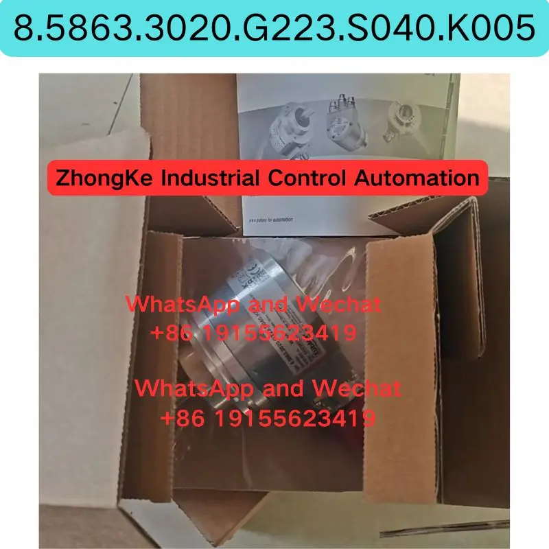 

Совершенно новый оригинальный энкодер 8.5863.3020.G223.S040.K005, функциональный тест ОК, быстрая доставка.