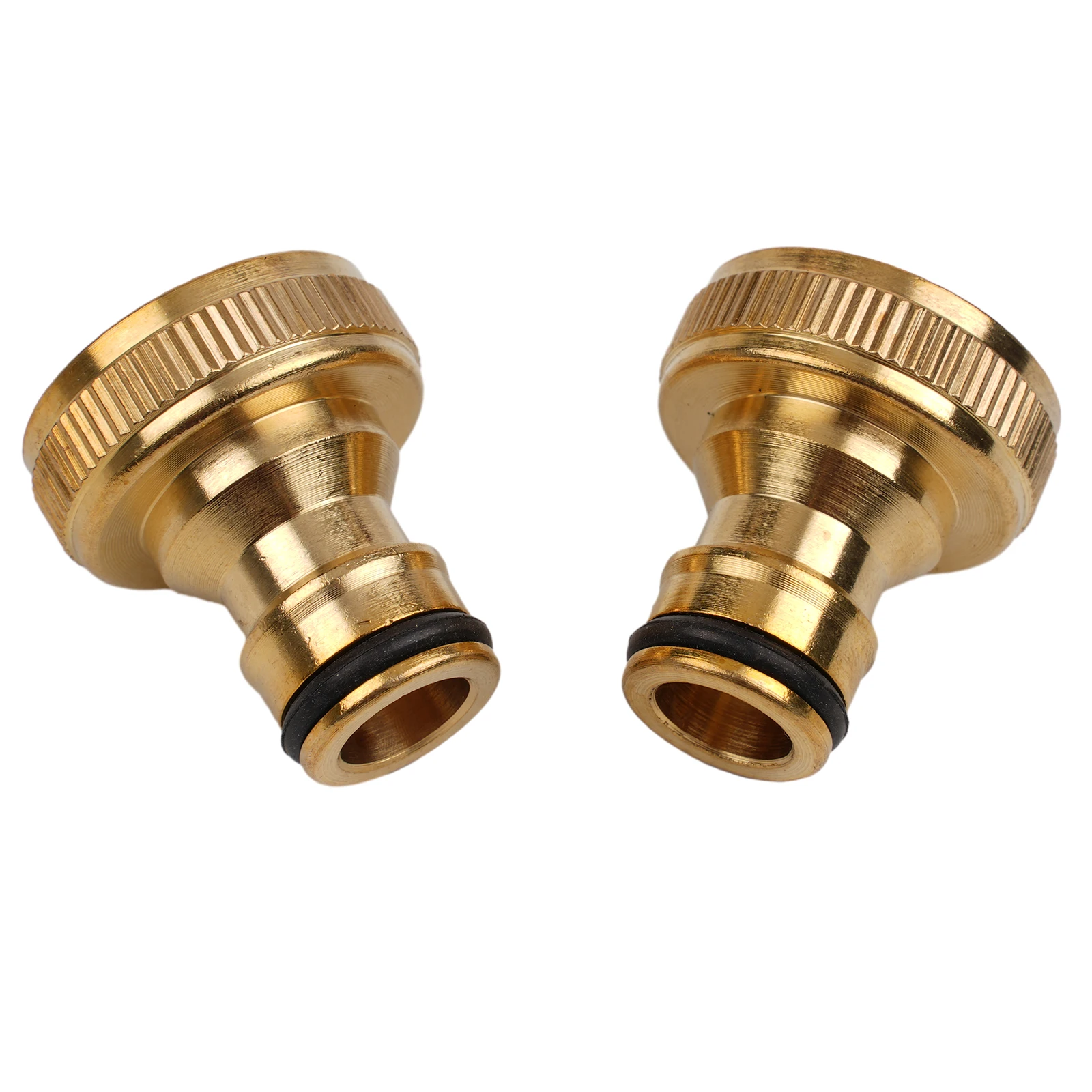 

Tap Thread Connector Hose Water Pipe 1.57*1.18in 2PCS 3/4" To 1/2" 4*3cm Brass Faucet Fitting Garden Practical