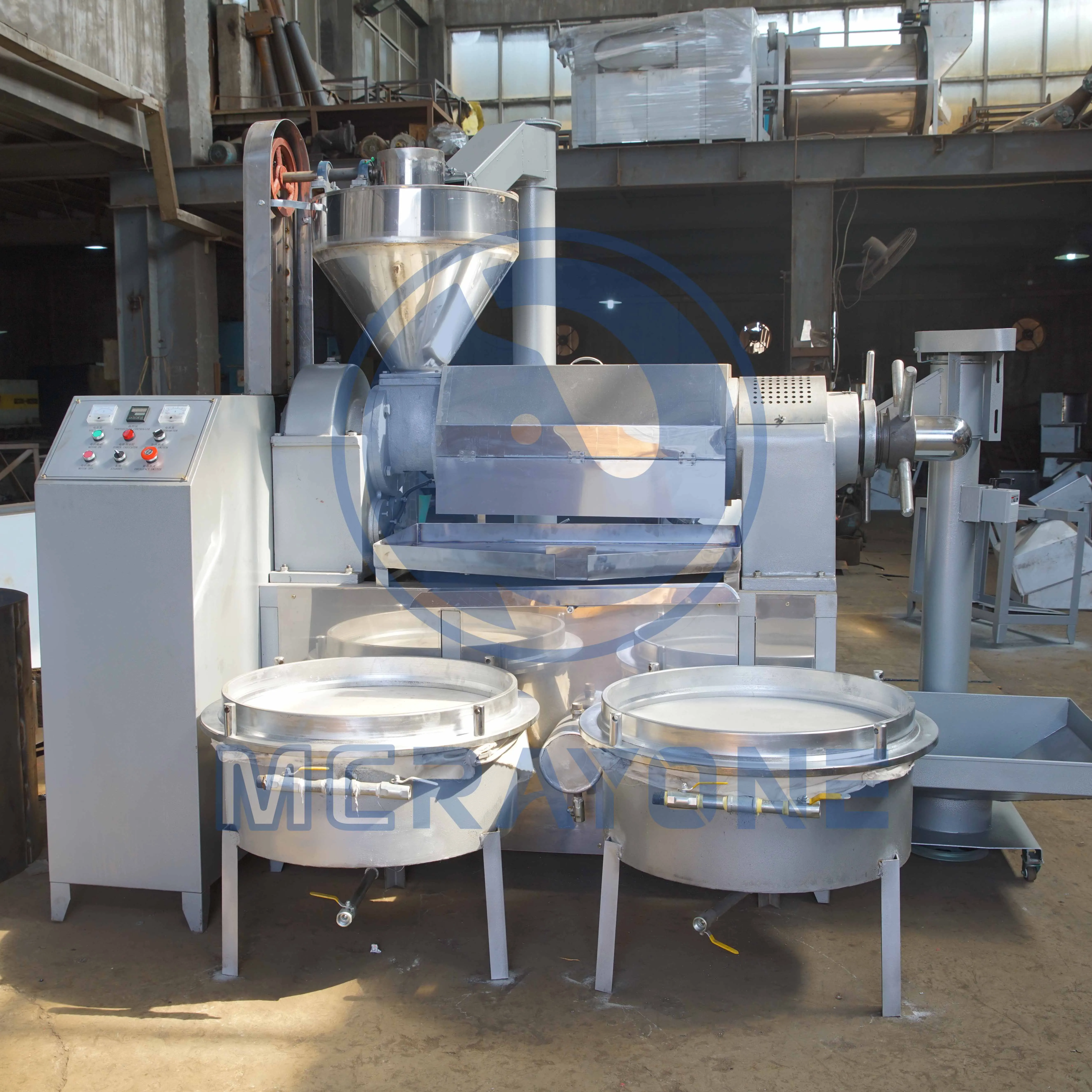 آلة استخراج الزيت RF 95-A آلة إنتاج الشحوم الصناعية آلة زيت السمسم