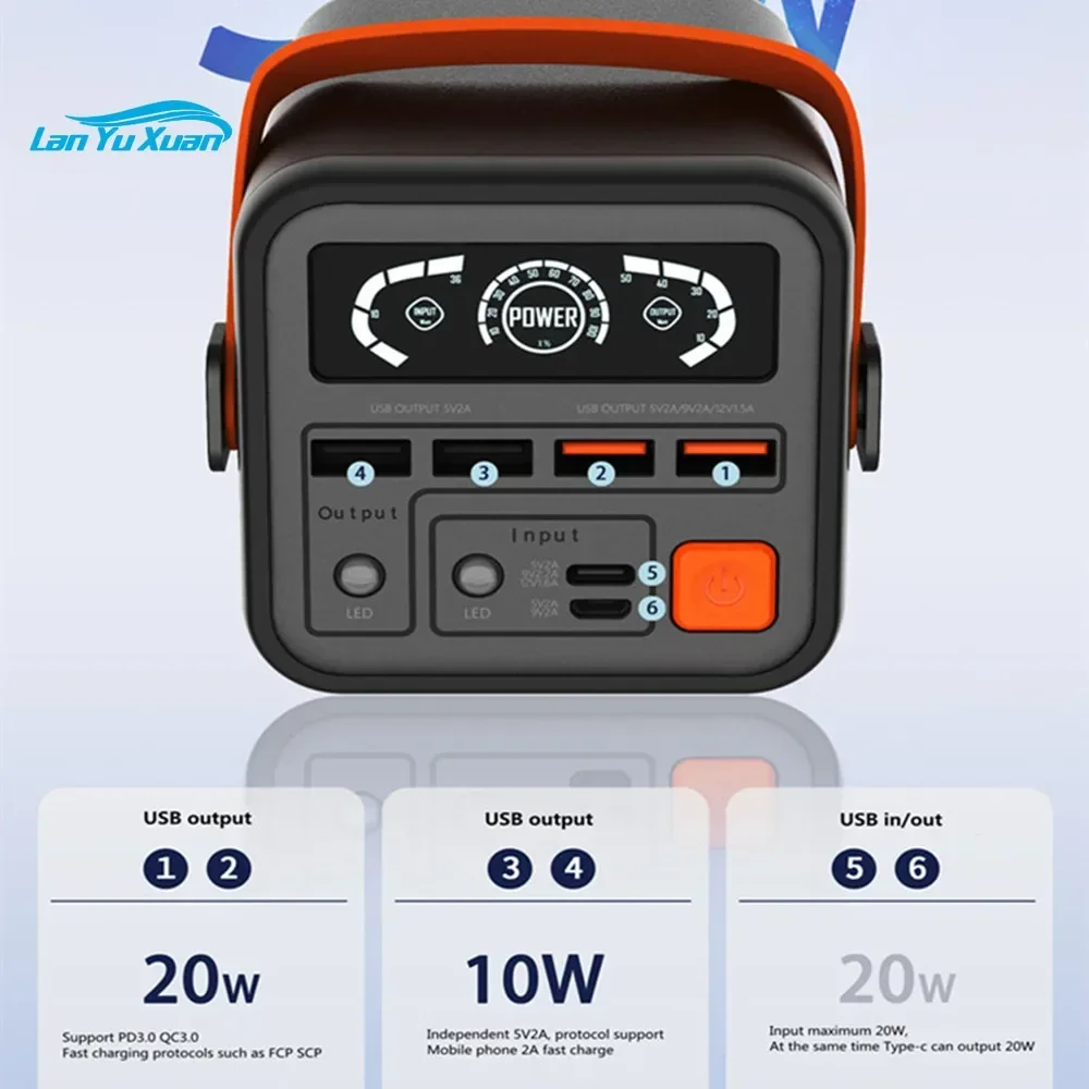أوكرانيا الساخن بيع 60000 Mah قوة البنك في الهواء الطلق المنزل مكتب محطة محمولة 60000mah الباب إلى