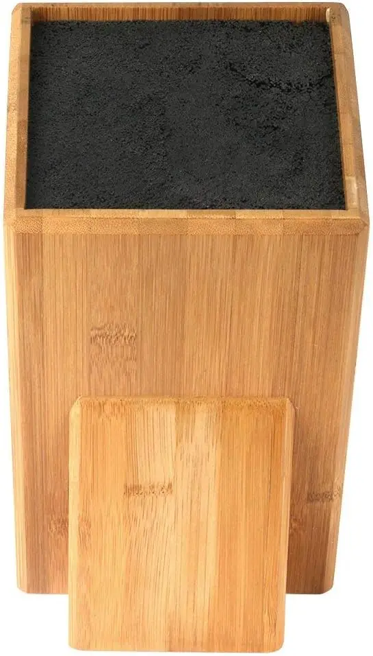 Block- Universal Holder- Bamboo Wood, Kitchen Holder, Extra Large Storage