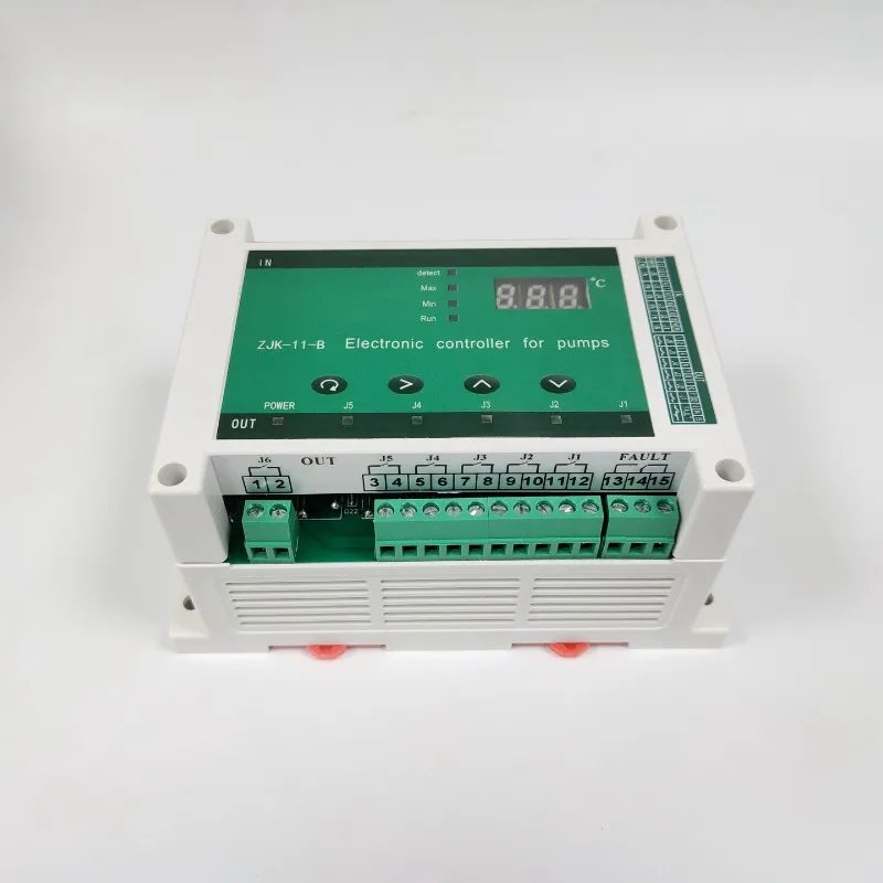 Intelligent water pump controller ZJK-11-B NC water leakage overheating Pt100 overheating, suitable for Wilo water pump