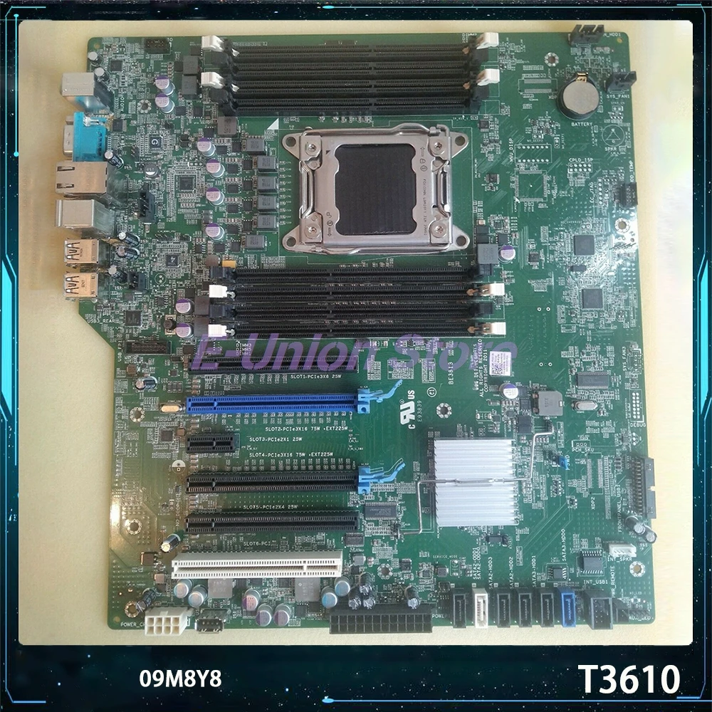 

T3610 Motherboard 9M8Y8 09M8Y8 CN-09M8Y8 X79 LGA2011 DDR3 Workstation Motherboard