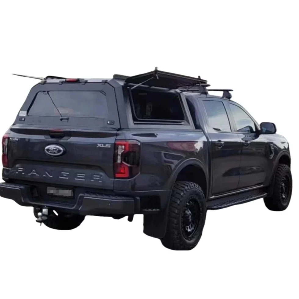 

Customized Truck Canopy For 2012-2024 Ford Ranger Wildtrack Canopy Truck Topper Ute Waterproof Aluminum Hardtop Canopy