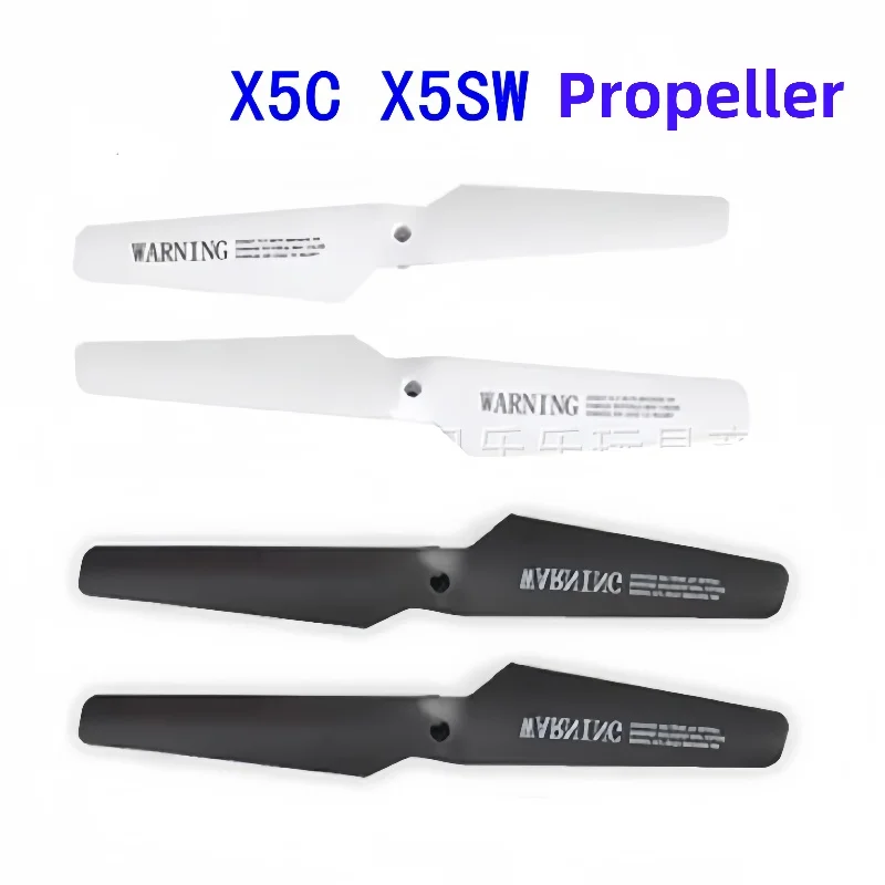 SYMA X5C Propellers Blades For X5 X5S X5SC X5SW RC Drone Quadcopter Spare Parts White Black Color 4Pcs/Lot