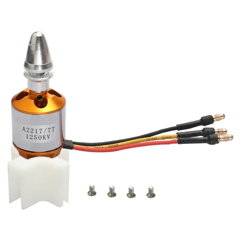 Motor Brushless KV950 100 1250 1500 2300 para Aeromodelos, Motor de Alta Potência Resistente a Altas Temperaturas
