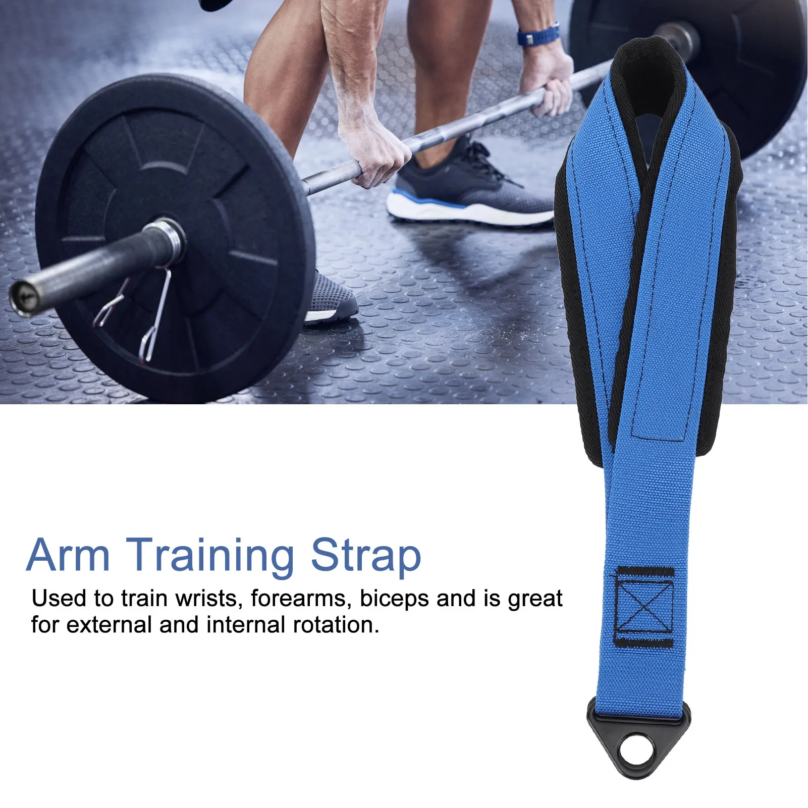 Arm Wrestling Training Strap Oxford Cloth Nylon Forearm Strengthener Strap For Wrist Biceps