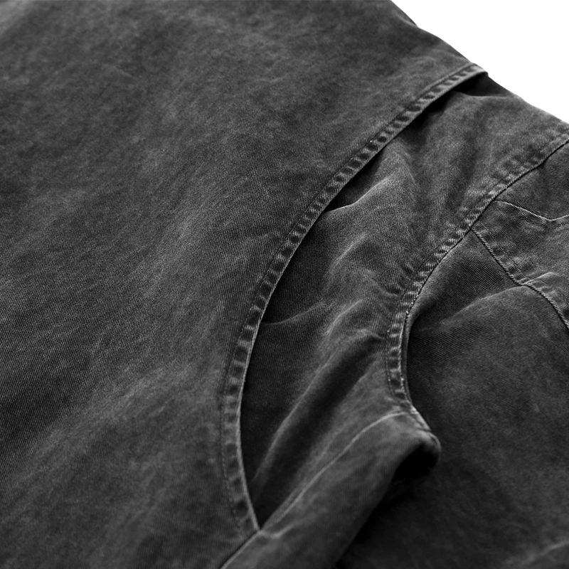 Veste en jean surdimensionnée pour hommes, ample, 100% coton, manteaux décontractés de haute qualité, mode Hip-Hop Rock Streetwear, vêtements d'extérieur confortables, automne