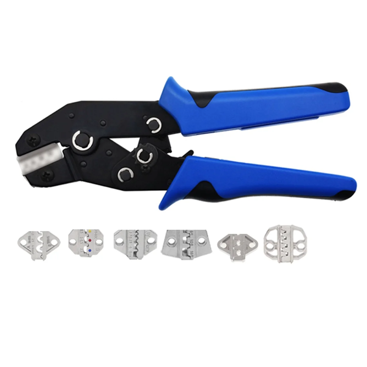 

Crimping Pliers Ratchet Hand Tools Crimper Jaw Set Work for Insulated & Non-Insulated Tube VE RV SV JST