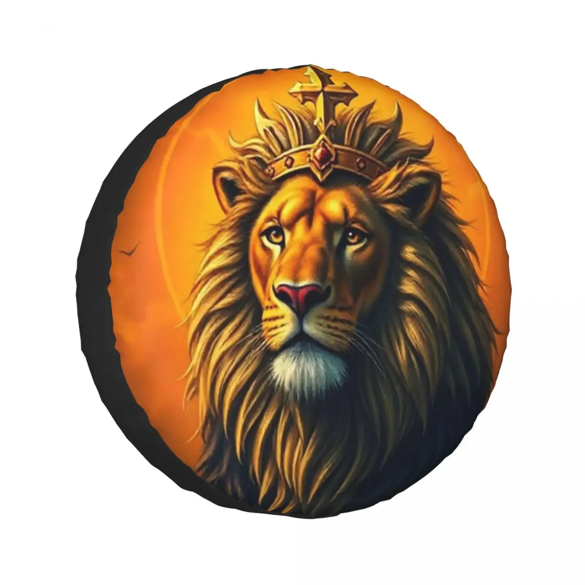 

Изготовленный на заказ чехол для запасного колеса Lion Of Judah для Jeep SUV RV 4WD Pajero 4x4, защитные чехлы для колес 14 дюймов, 15 дюймов, 16 дюймов, 17 дюймов