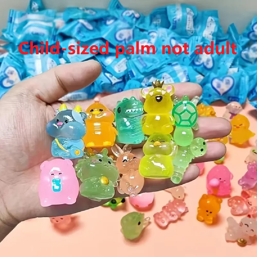 50 Stück Leuchtende Mini-Überraschungs-Blindbags, Niedliche Leuchtende Figuren in Verschiedenen Farben für Fans, Geburtstagsgeschenk, Schule, DIY Handgemachtes Geschenk – Detail 1