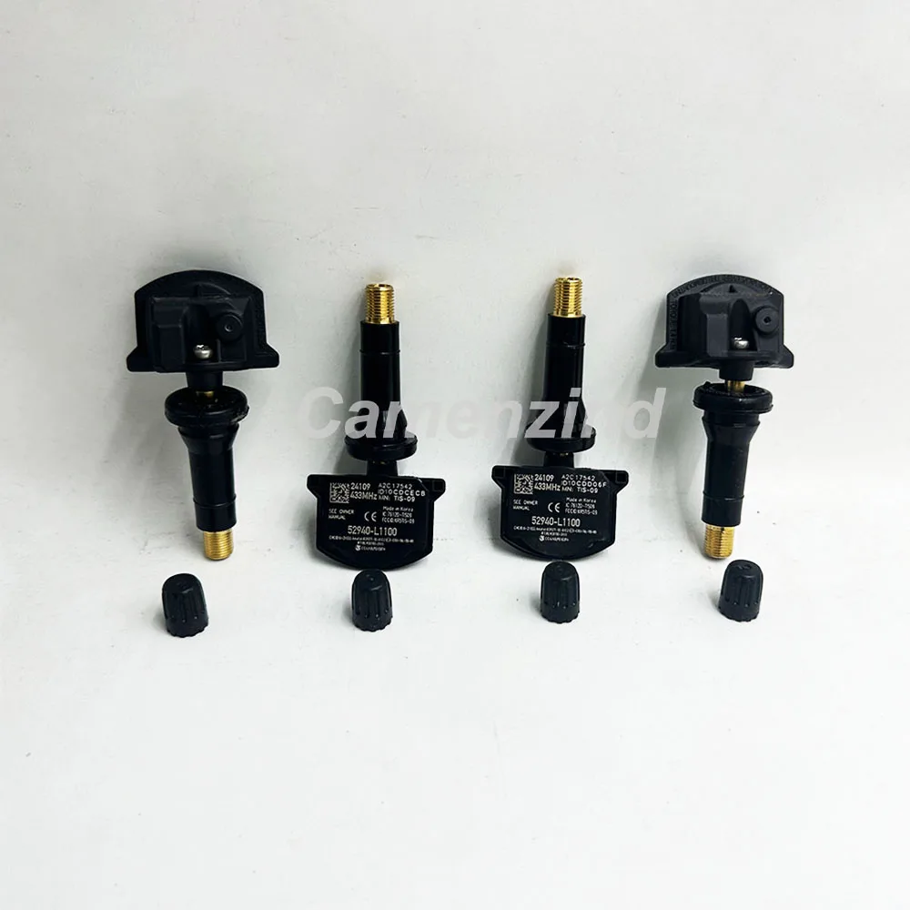 4X 52940-L1100 52940L1100 433MHz TPMS مستشعر ضغط الإطارات لشركة هيونداي إلنترا أيونيك سوناتا كيا كرنفال أوبتيما سورينتو 20-2023 #2