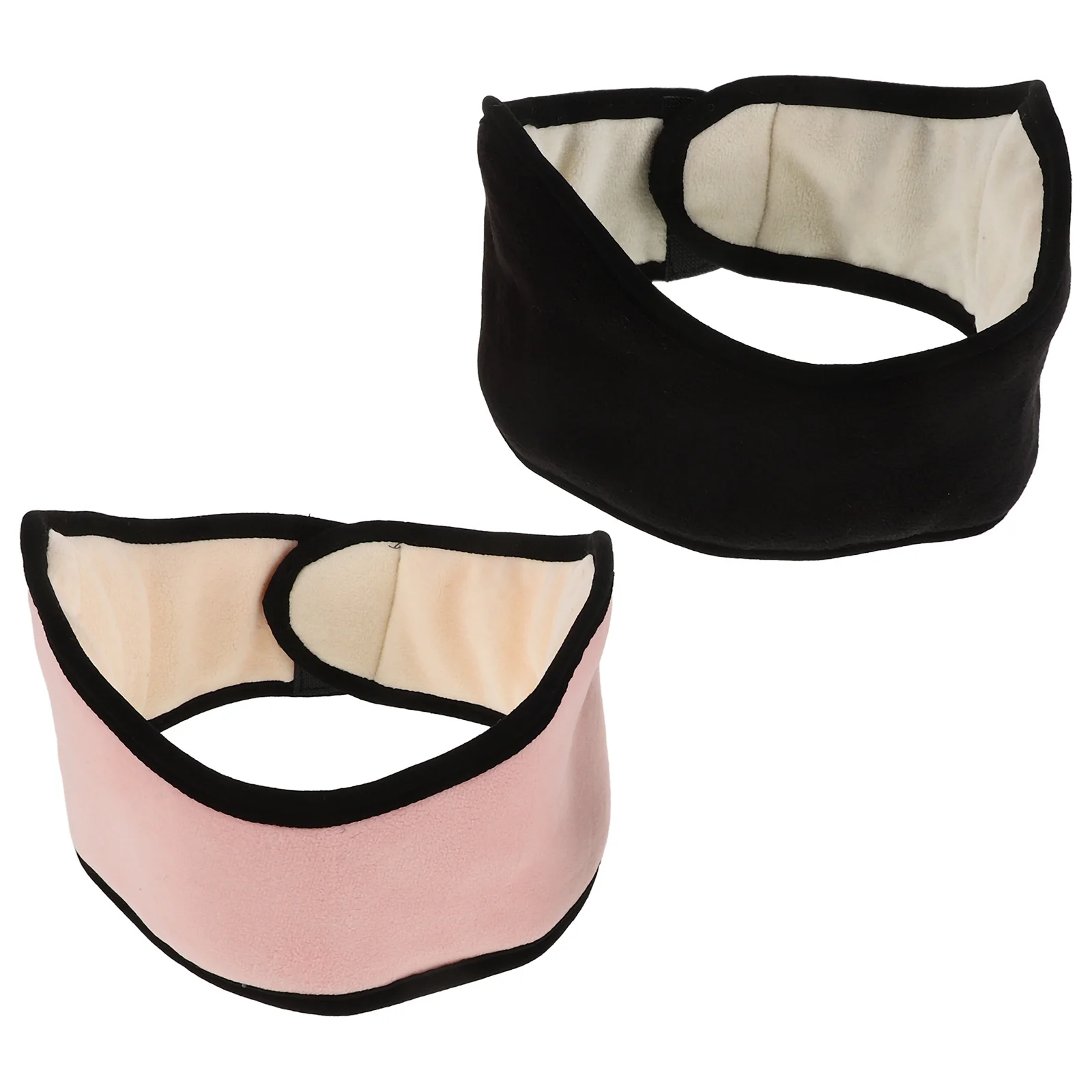 2개 조절 가능한 수면 마스크 귀마개 부드럽고 편안한 여행용 가정용 방음 수면 귀덮개