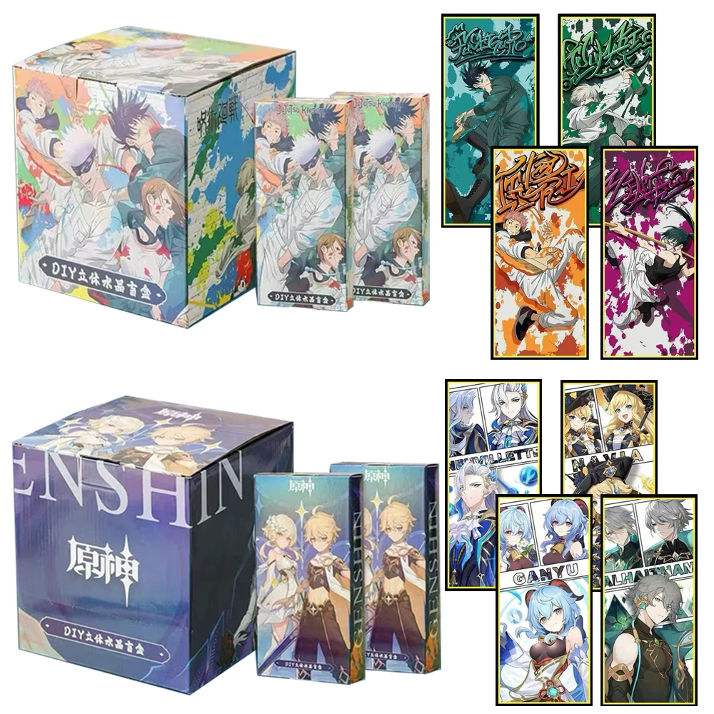 

Anime Peripherals Crystal Brick Cartoon Goods Creative Desktop Ornament Trendy Toys Christmas Surprise Gifts for Boys and Girls