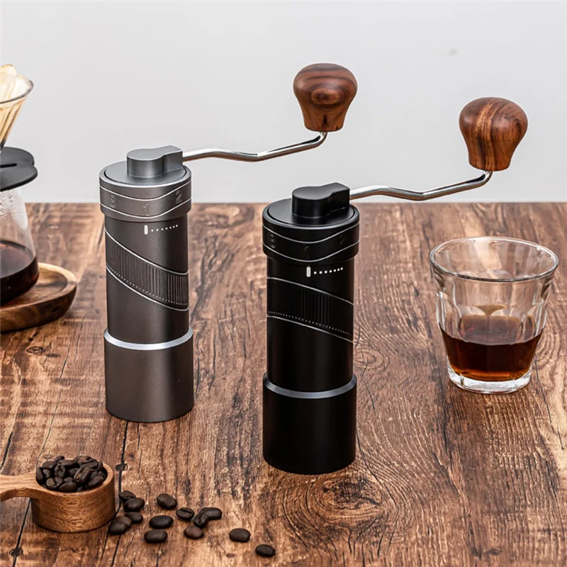 AF93-ручная кофемолка из нержавеющей стали, ручная мельница для кофейных зерен, мельница для кухни, кофемолка