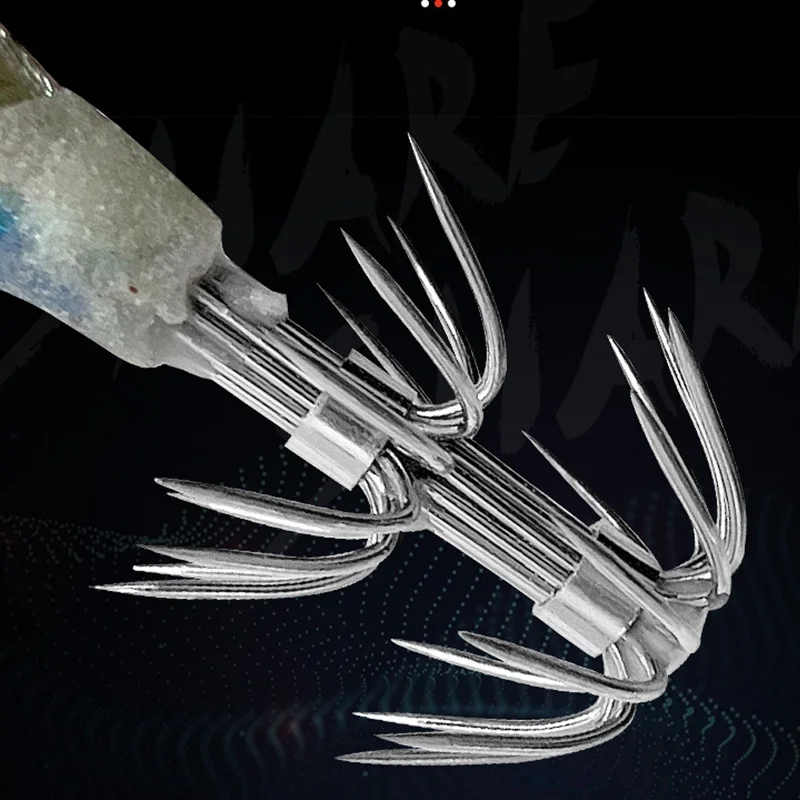 AS Señuelos duros luminosos – Calamar, pulpo y camarón artificial - imagen 4