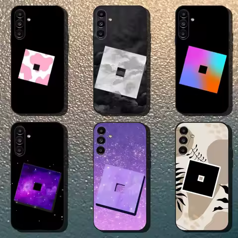 Game R_Robloxes-S Phone Case For Samsung Galaxy A13,A21s,A22,A31,A32,A52,A53,A71,A80,Soft Black Shell