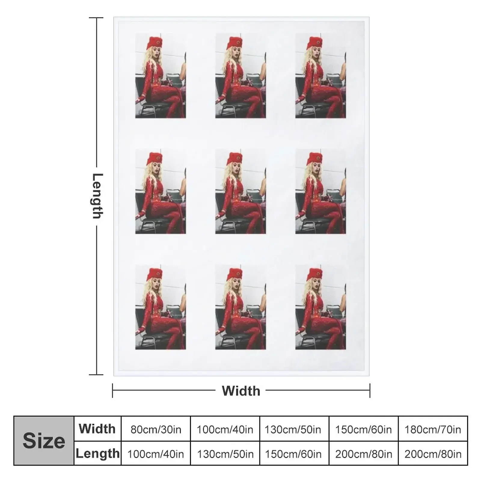 Katya zamolodchikova Throw Blanket Travel Sofa Quilt Luxury Designer Loose Blankets