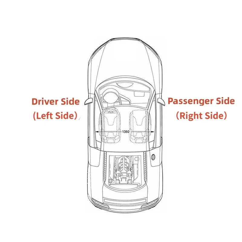 For Volvo S40 S60 S80 V40 V60 V70 Wing Door Side Rearview Mirror Heated Lens Warning Heating Glass