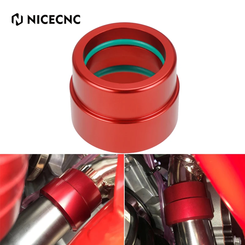 

NICECNC For Beta RR 300 RR 250 X-Trainer 300 2013-2019 2018 2017 2016 2015 2014 Motocycle Aluminum Exhaust Collar Exhaust System