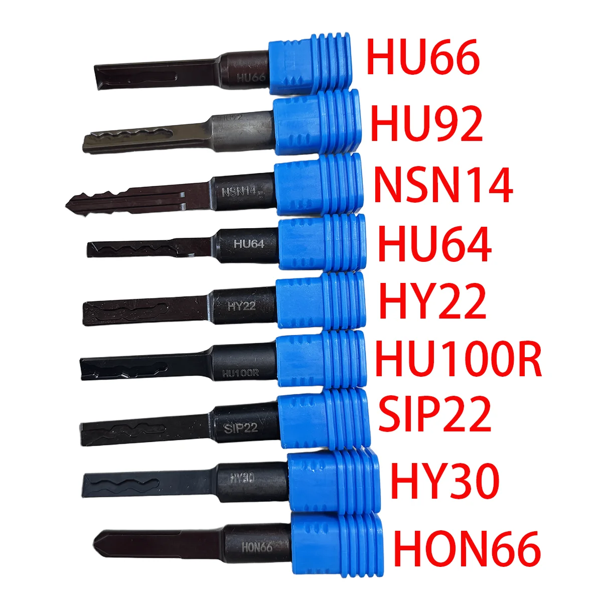 Auto Locksmith Tools HU100R HU64 HU92 HU66 HON66 HY22 HY30 SIP22 NSN14 Lock Cylinder Breaking Blade Strong Force Power Key