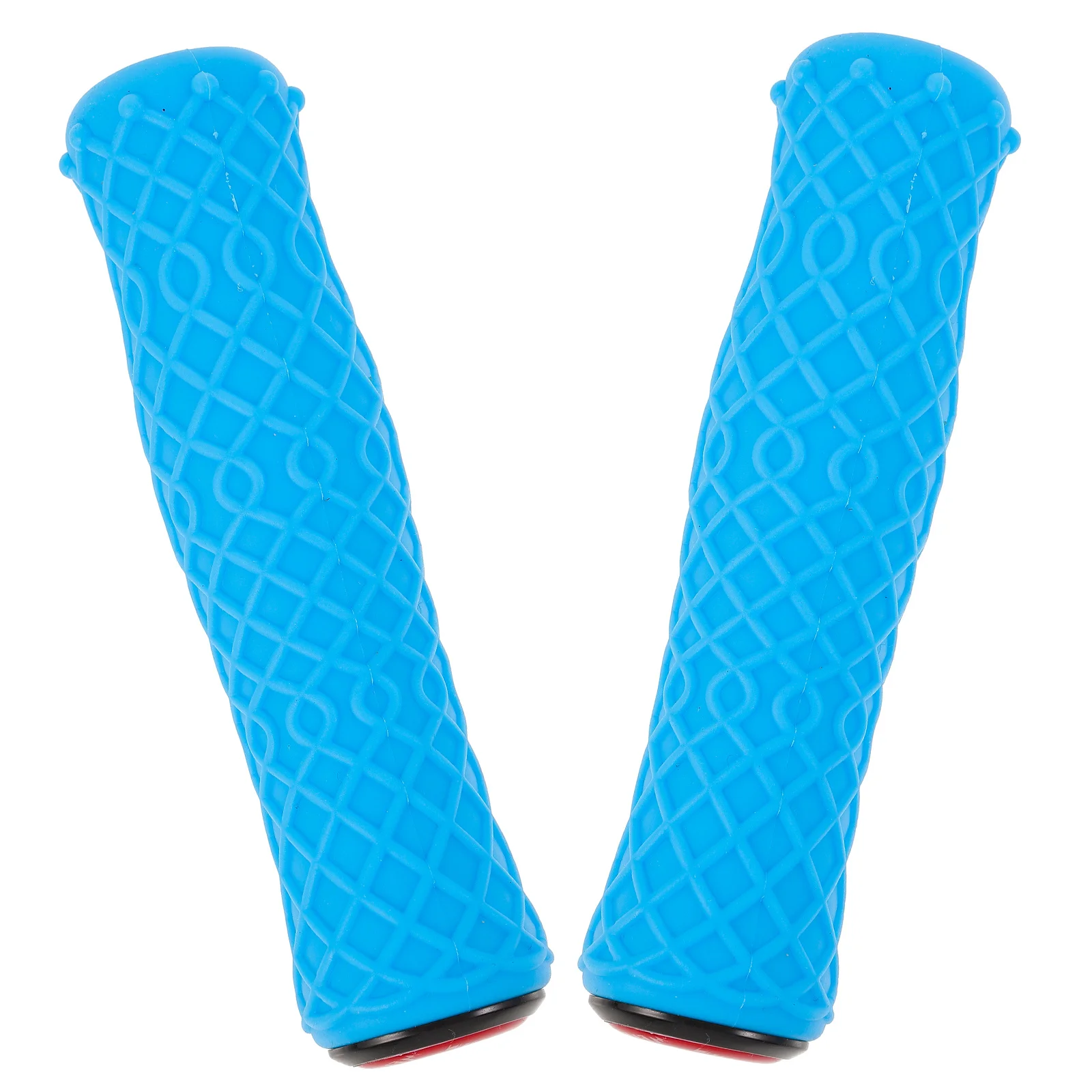 

Non-Slip Silicone Bike Handlebar Grips Ergonomic Durable Comfortable For Scooter Cruiser Tricycle Electric Folding Road Mountain