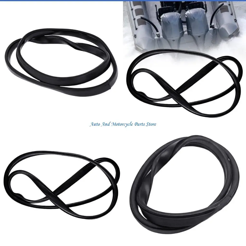 P9FD Substitute Gasket For Outboard Motor Upper Cowling contests 2 Cylinder 3B2 Series Engines