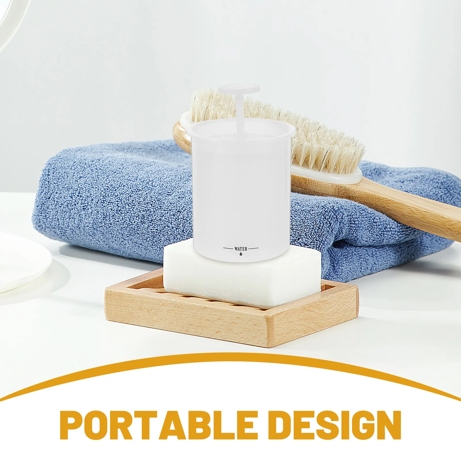 2Pcs Face Foam Maker Bubble Creator for Facial Cleanser Efficient Foam Generation Skincare Tool Compact Travel Friendly