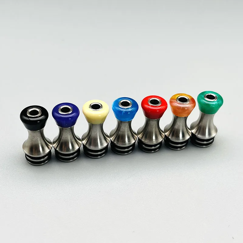 

DSX из нержавеющей стали, смола MTL 510, капельный наконечник, термостойкий узкий мундштук для RDA RTA RDTA, бак-распылитель, аксессуары для вейпа