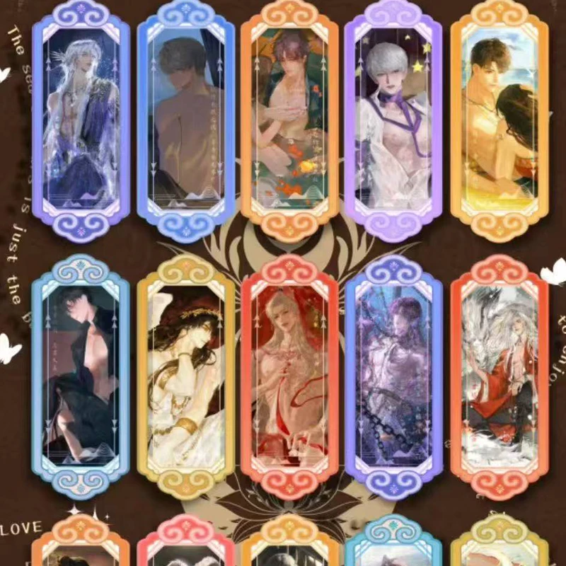Boîte de Collection Love And Deep Space, cartes de Tarot, Love Fortune Teller Zayne Rafayel Sylus Anime Girl Gacha, vente en gros