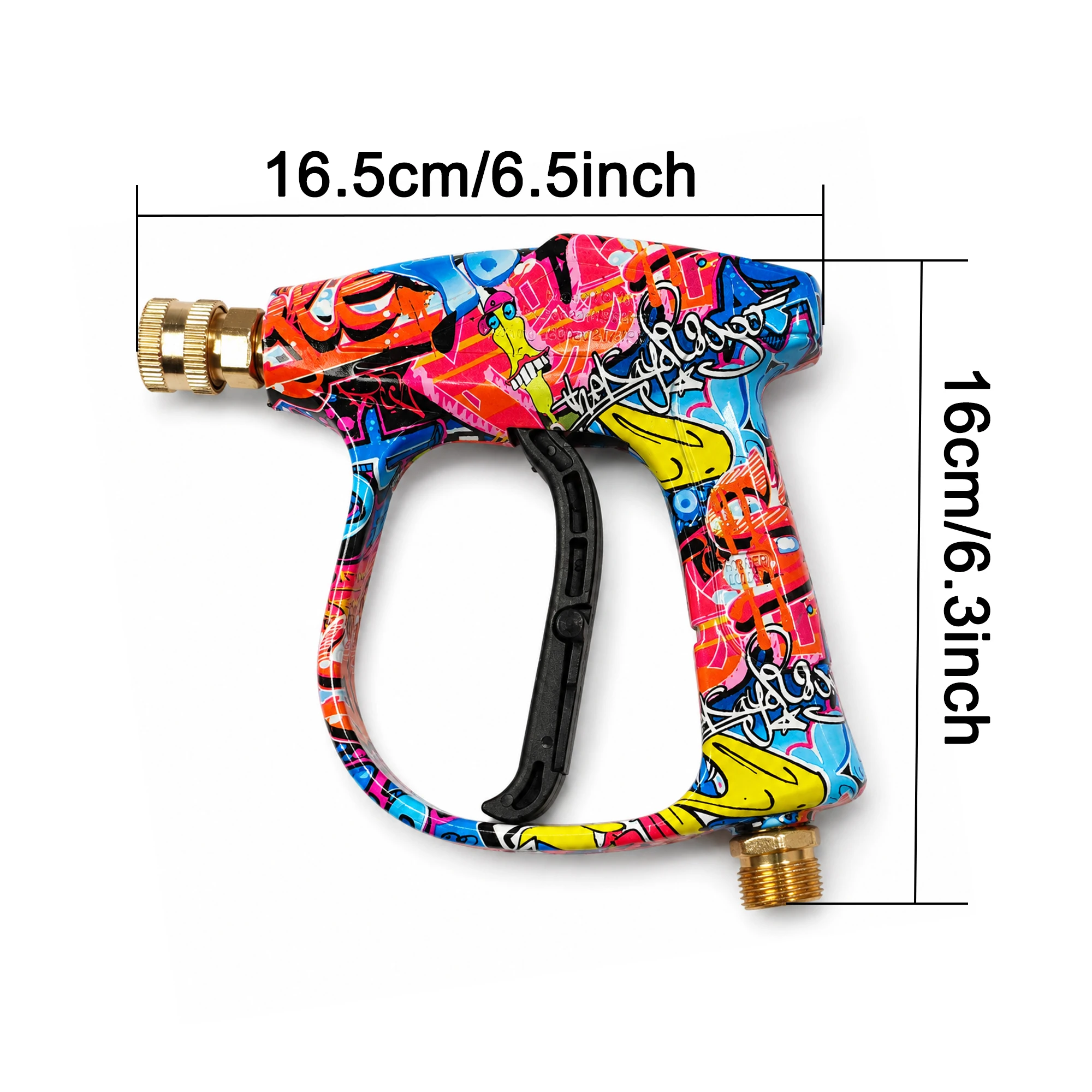 Graffiti high-pressure washer gun, 1/4