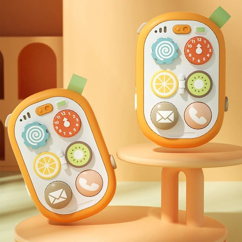 Montessori Early Education Simulation Simulation Simulation Busy Mobile Phone Baby Enlightenment Toy Causal Relationship