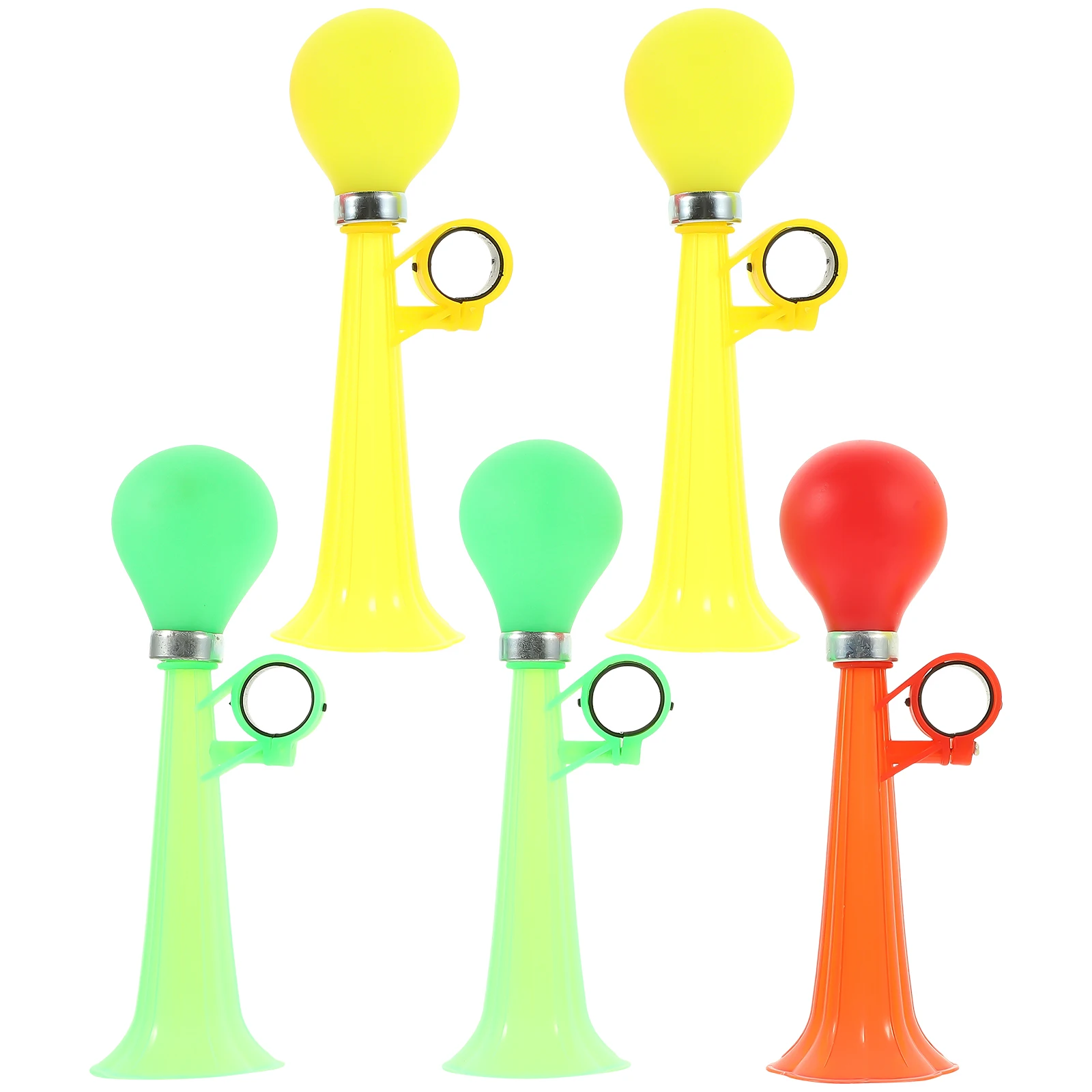 

5pcs Plastic Air Horn for Kids Bicycles Cycling Riding Gear Loud Clear Sound Bike Accessories Teenagers Random Color