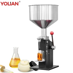 New A03 Manual Filling Machine 5 To 50ml Liquid Paste Bottle bag Filler For Shampoo Cosmetic Cream Honey Perfume Oil Water Juice