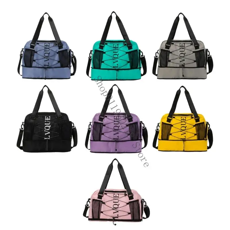 

Fitness Bag Travel Bag Luggage Bag Letter Print Sport Bag Gym Bag Training Bag 066F