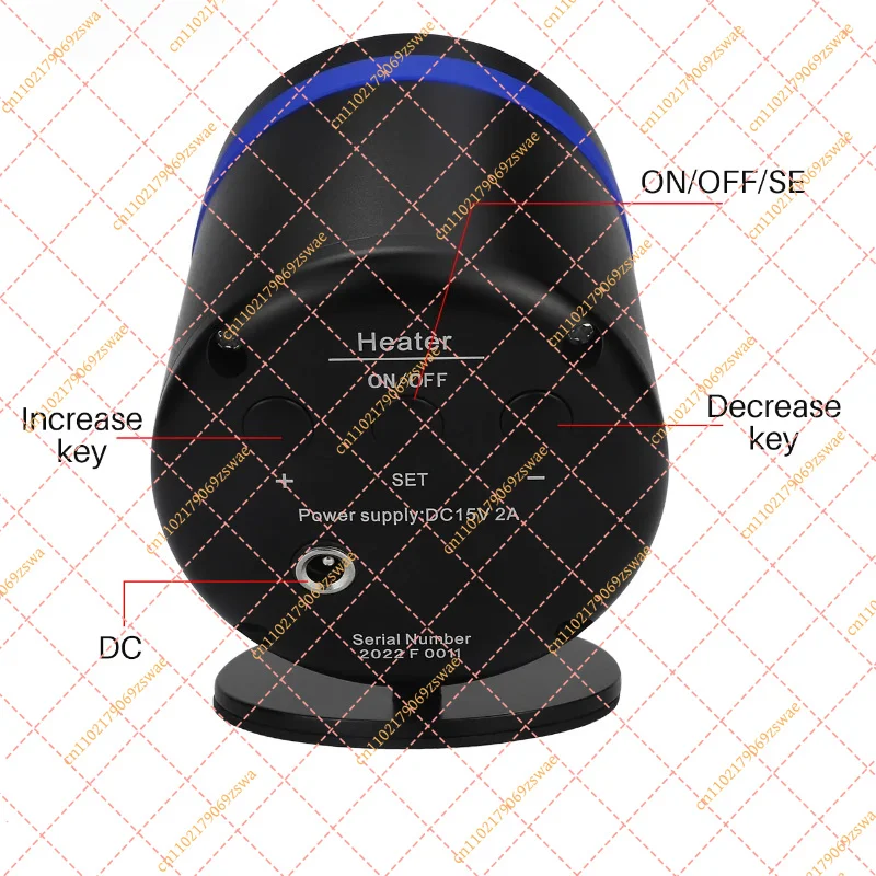 Dental Composite Resin Heater, Smart Warming Device with Digital Display for Dentistry