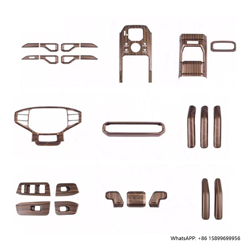 

Car Accessories Wooden Style Interior Decoration Cover Trim Kit for Chery Jetour Traveller T2 2023-2025