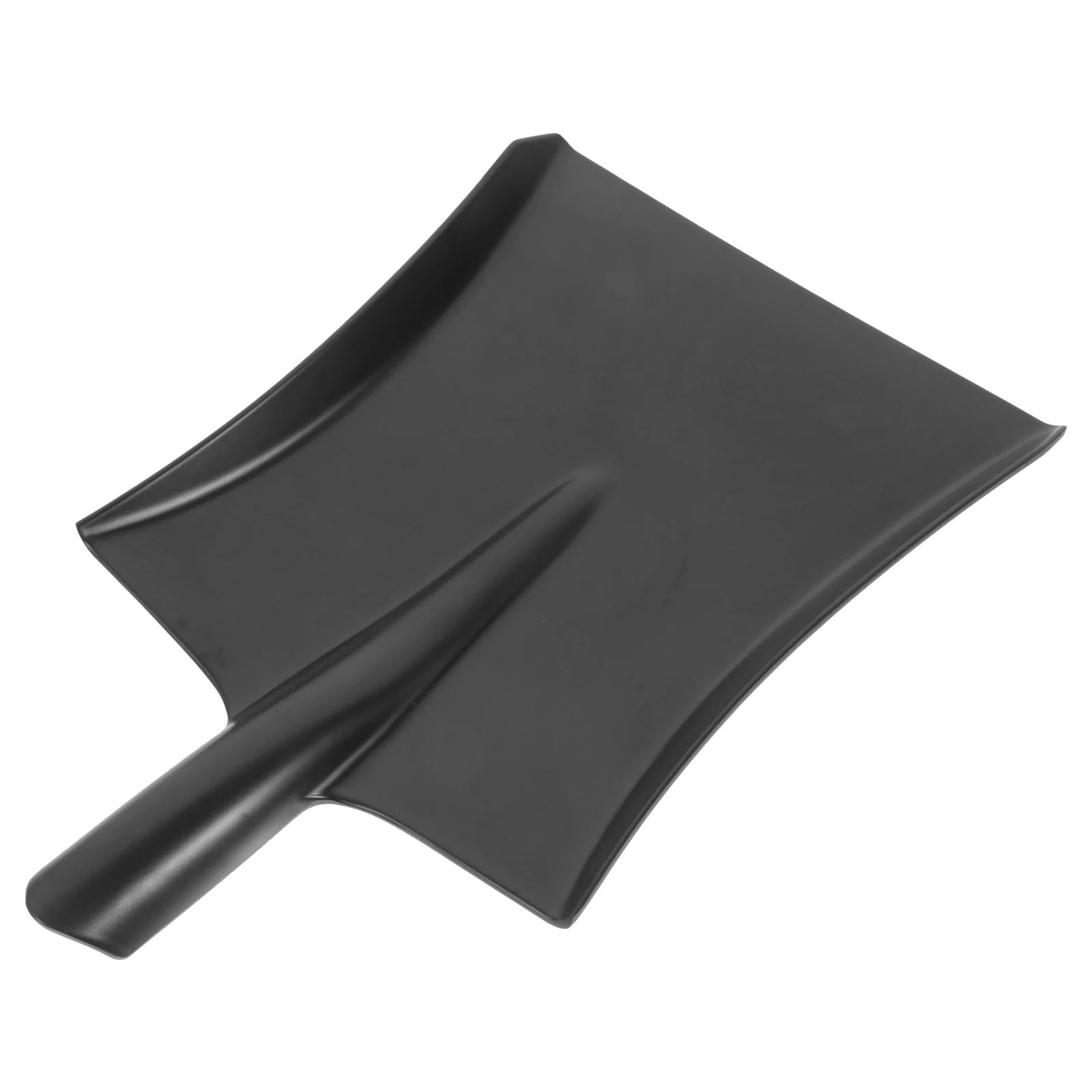 

Creative Cooking Tray Platters Melamine BBQ Plate Outdoor Barbecue Picnic Wedding Catering Easy Clean Black Shovel
