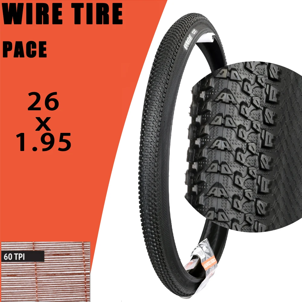 MAXXIS PACE 26 27.5 29 1.95 2.10 2.20 2.50 MTB バイクワイヤー
