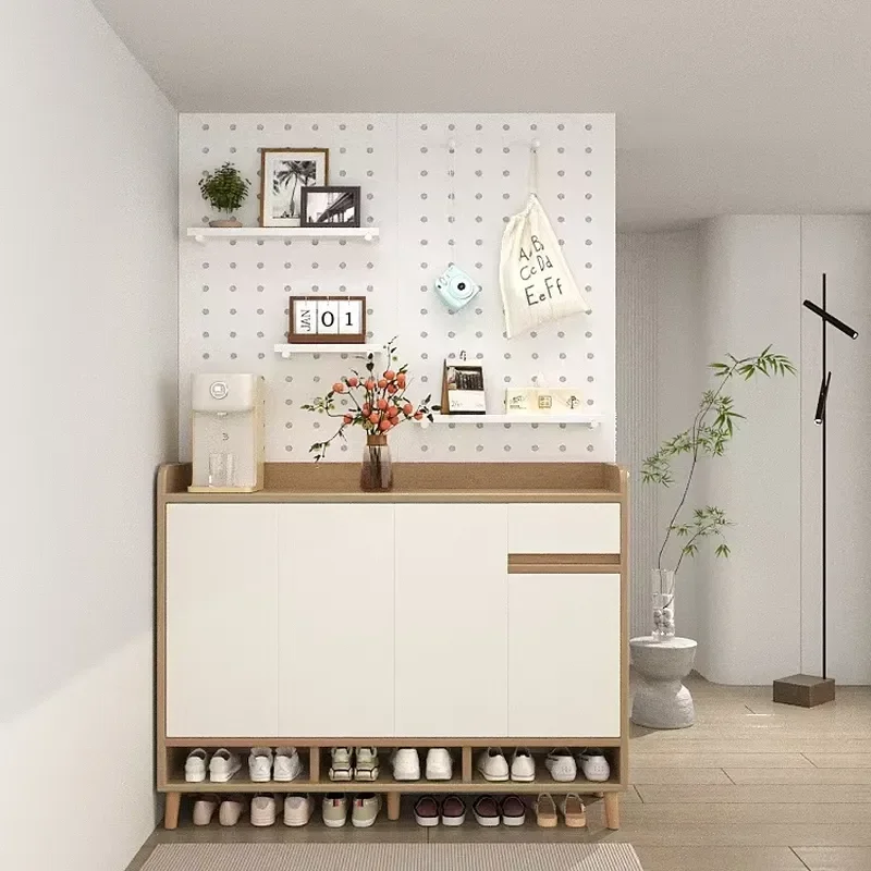 2025 New Shoe Cabinet for Home Entrance Small Apartment Balcony Storage Economical Shoe Rack Household Organizer
