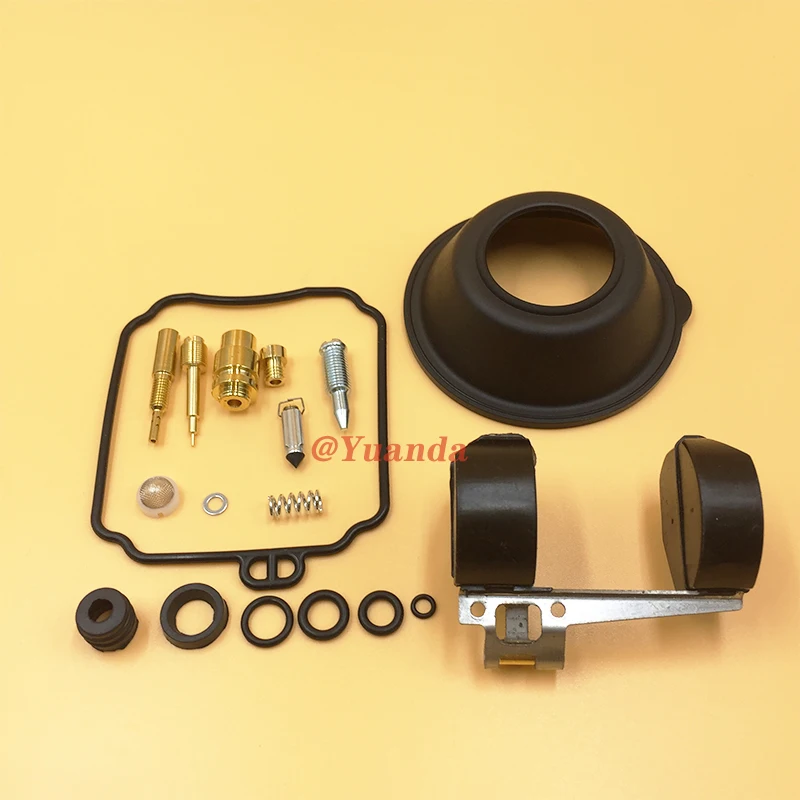 Carburettor Repair Kit For Yamaha XJ600 Seca II 600 XJ600S 1992–1998 Float Main Slow Jet Vacuum Diaphragm