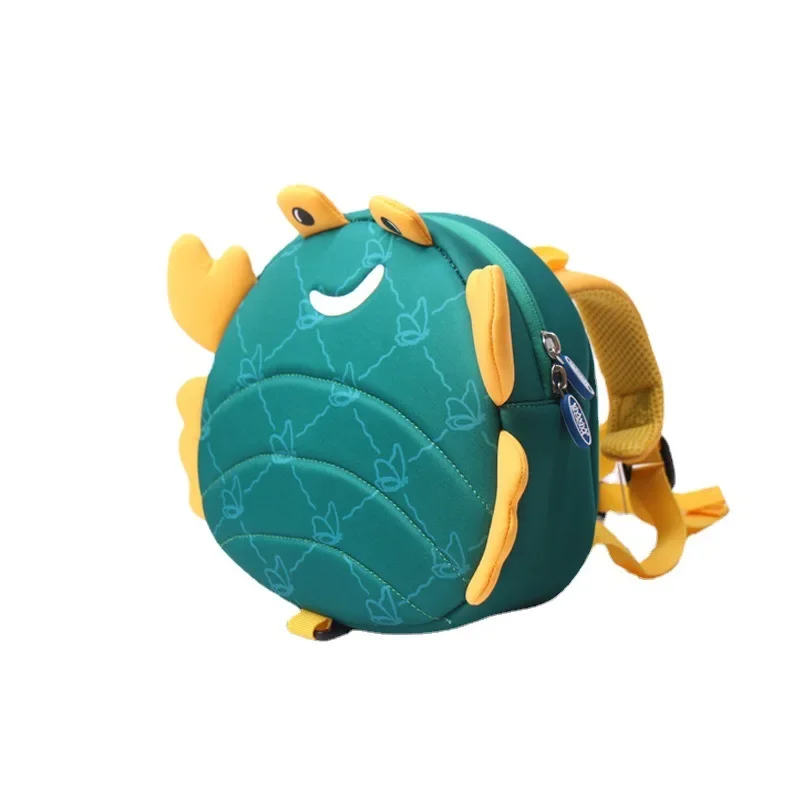 Caranguejo dos desenhos animados crianças mochila leve jardim de infância mochila casual sacos de escola da criança mochilas Рюкзак