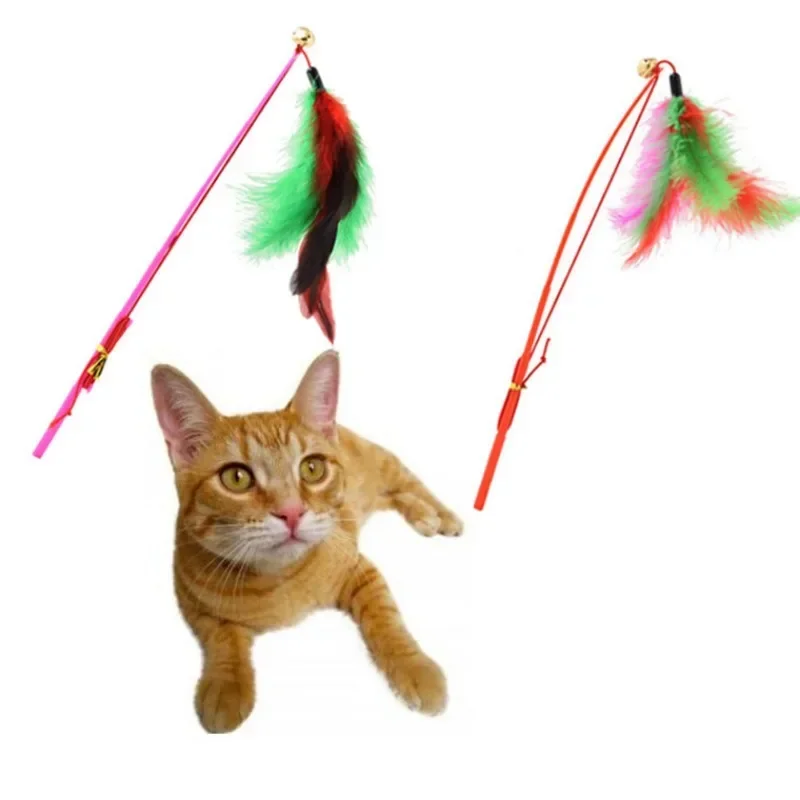 

Cat Bell Toys High Quality Funny Stick Cost-effective Classic Eco-friendly Pet Play Toys for Pet