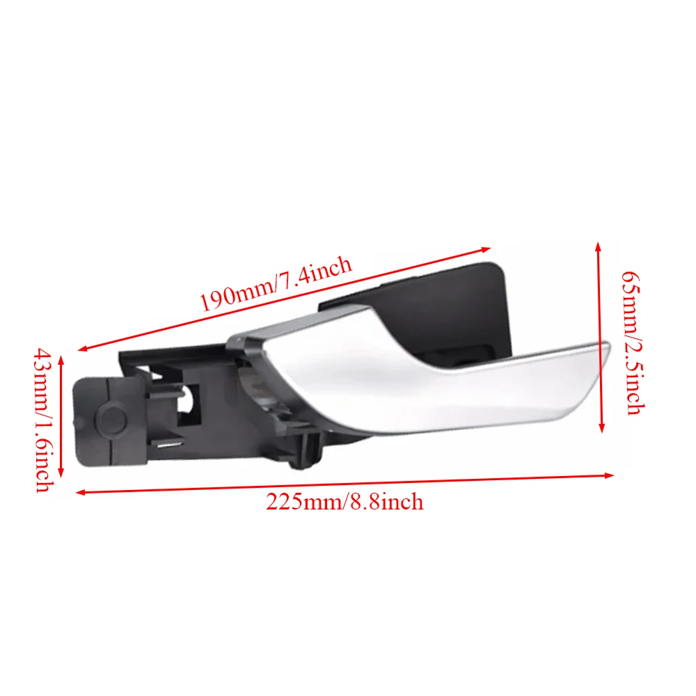 Vorne hinten links rechts Auto Innen türgriff für alfa romeo giulietta Fließheck 2010 2011 2012 2013 2014 2015 2016 2017 2018 – Detail 8