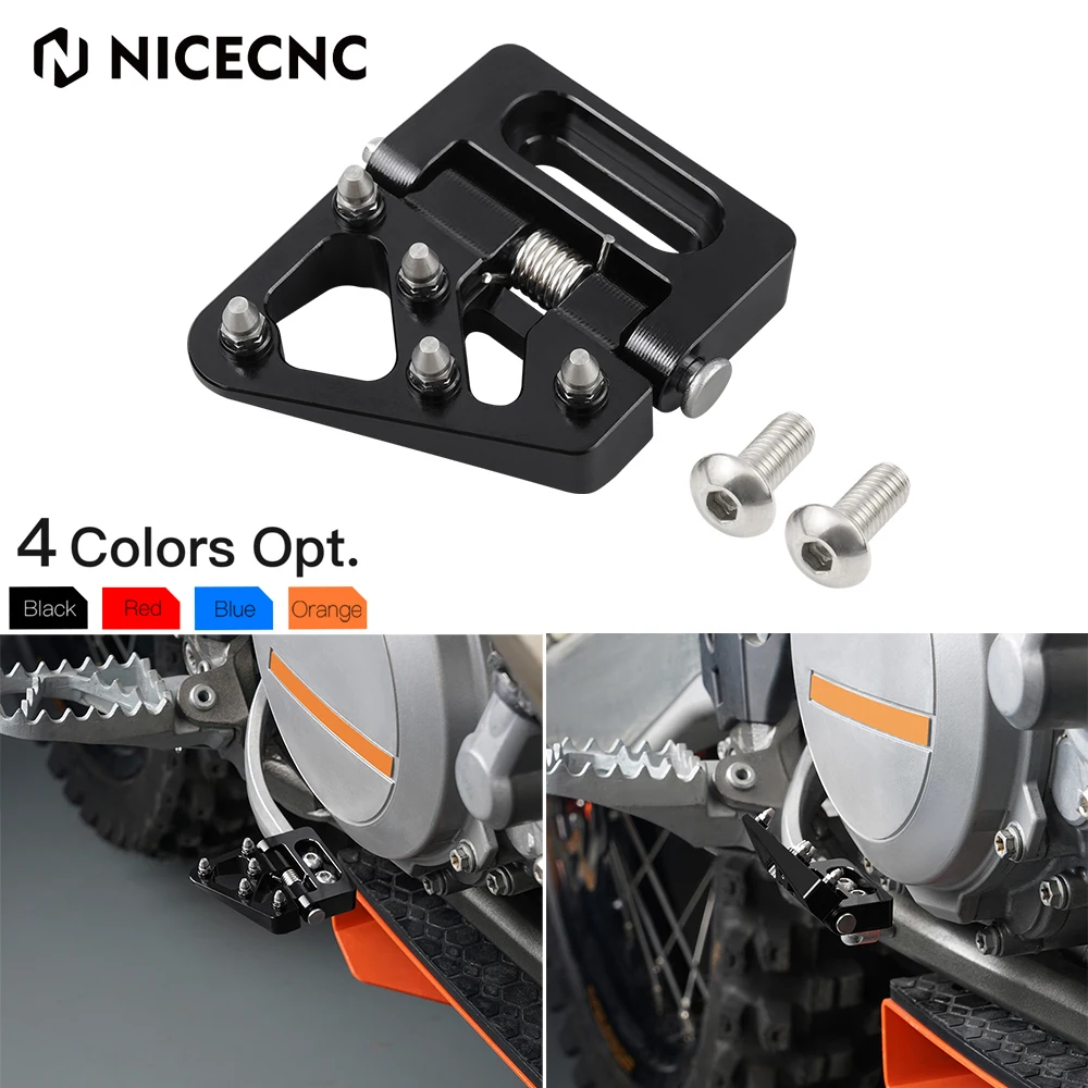 Rear Folding Brake Pedal Step Tip Plate For KTM 690 Enduro R 690 SMC R 390 790 890 1090 Adventure R 1290 Super Adventure/R/S/T