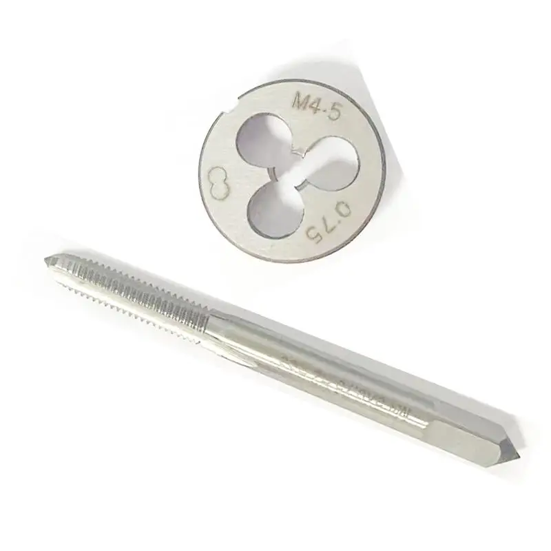 1SET Metric Fine Thread Hand Tap and Dies Set Fit M19 M20 M21 M22 M23 M24 M25 M26 M27 M29 With Pitch 0.5 0.75 1.5 2 2.5 1.75 3