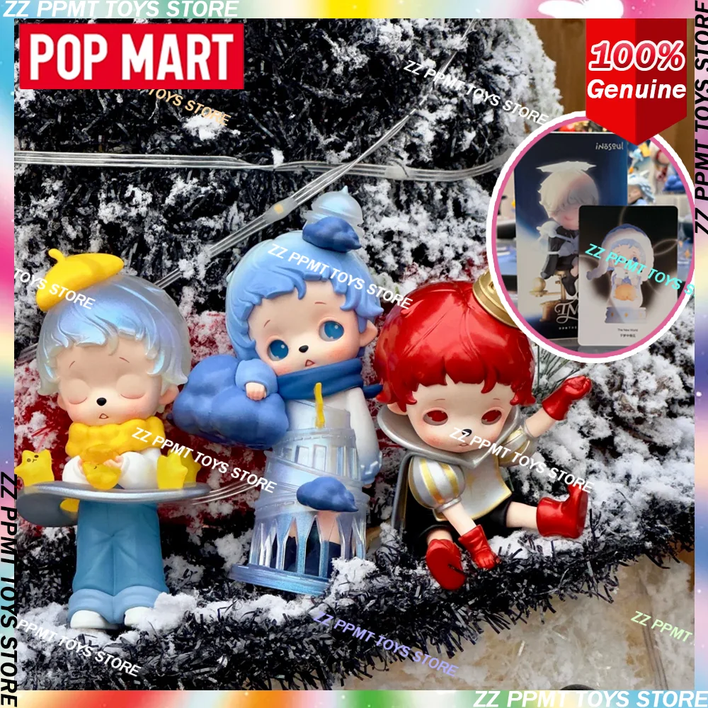 البوب مارت inosoul سلسلة الأرض المنسية الأصلية صندوق أعمى اللعب صندوق غامض تخمين اللعب حقيبة حلية التماثيل مفاجأة الهدايا #1