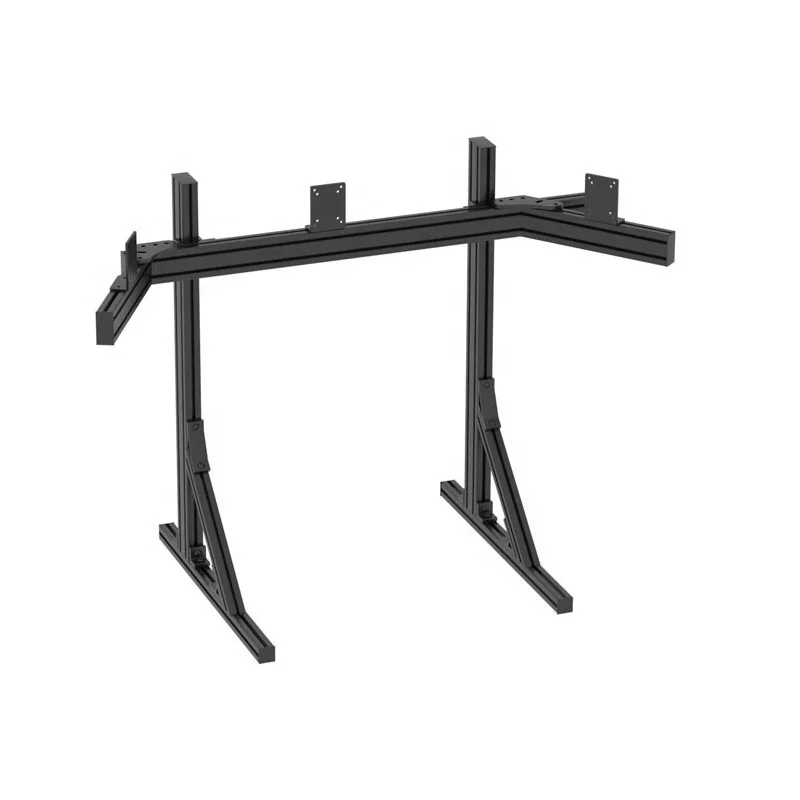 Maßgeschneiderte Sim Rig Racing Simulator Single Screen Mounts Triple Screen Hanger Stands TV Bracket Monitor VESA Mount Stand